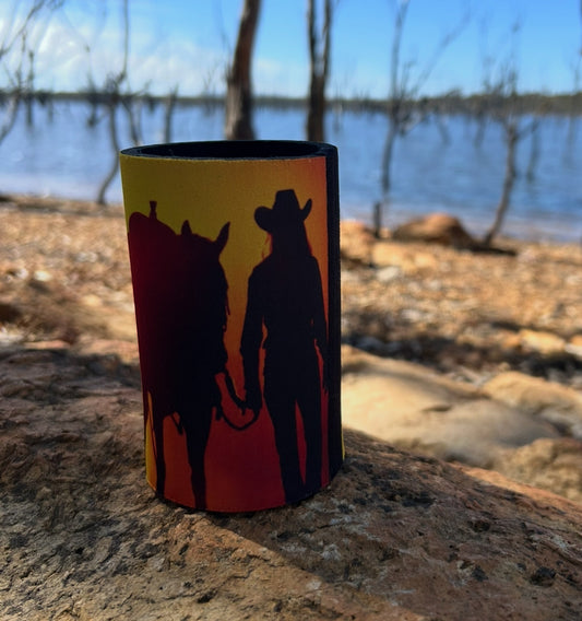 Stubby Holder Cowgirl