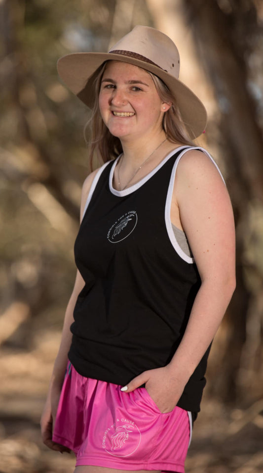 Shearer’s Singlet ‘Black’