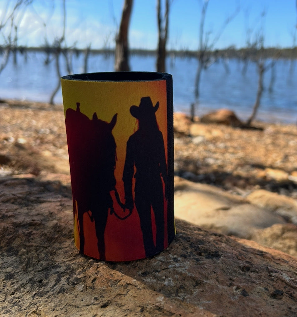 Stubby Holder Cowgirl