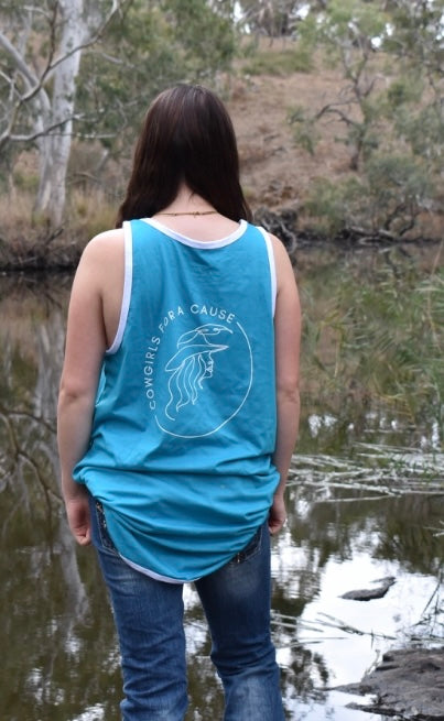 Shearers Singlet 'Teal'